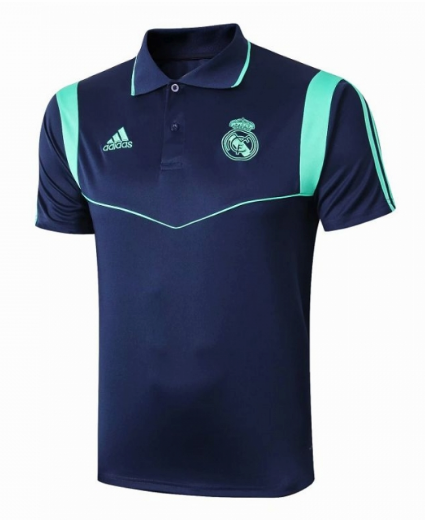 camiseta Polo Real Madrid 2019-2020 Azul